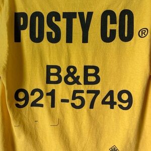 Post Malone Beerbongs & Bentleys Official Tour Tee Shirt Size Small